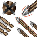 Kit 7 Brocas de Super Destruição - Cruzada