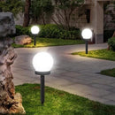 Luz de Jardim Solar em LED Redonda - Loja Juso