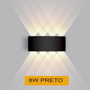 Arandela de Parede Externa em LED Á prova d'água - Loja Juso
