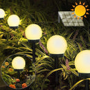 Luz de Jardim Solar em LED Redonda - Loja Juso