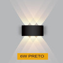 Arandela de Parede Externa em LED Á prova d'água - Loja Juso