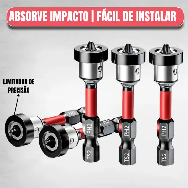 Kit Bits Magnético com Limitador [COMPRE 3 LEVE 5]
