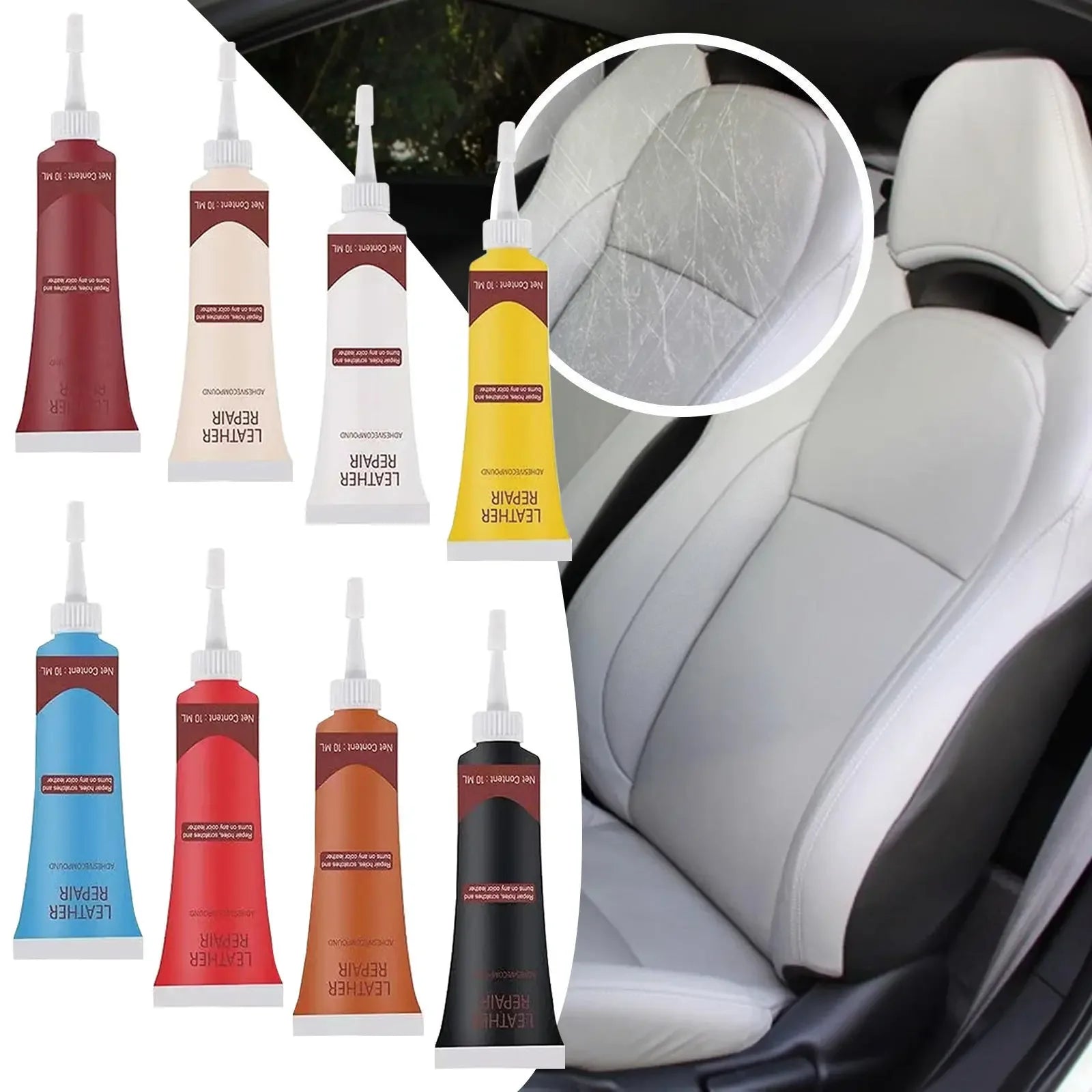 Gel Reparador de Couro -  Alta Qualidade e Resistente