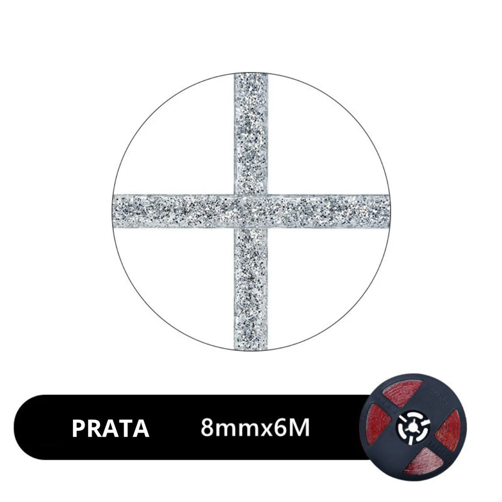 Fita Auto Adesiva Antimofo para Acabamento de Frestas