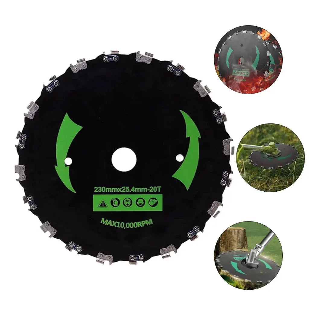 Disco Motosserra para Roçadeira - Corte Eficiente e Alta Durabilidade