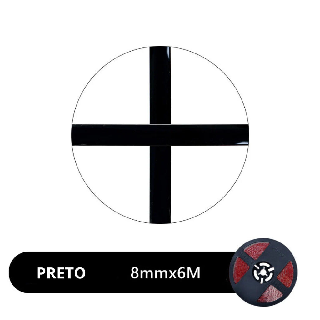 Fita Auto Adesiva Antimofo para Acabamento de Frestas