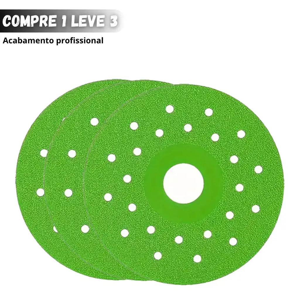 Disco de Corte Diamantado Thermal Lock - Tecnologia Anti-Aquecimento
