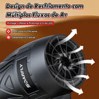 Soprador Turbo Portátil sem Fio 48V - SoarFly Limpeza Eficiente + 2 Baterias de brinde
