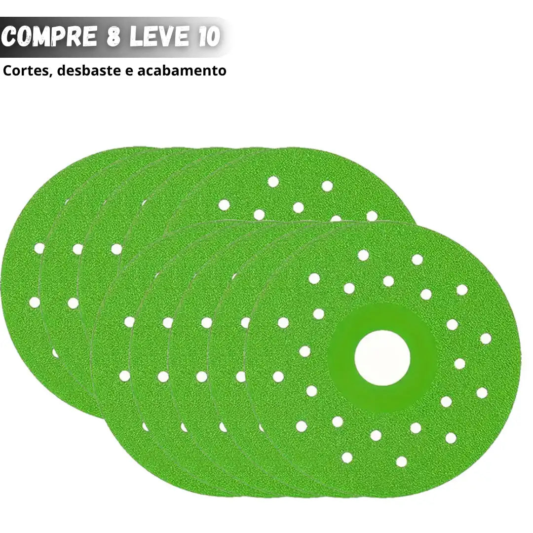 Disco de Corte Diamantado Thermal Lock - Tecnologia Anti-Aquecimento