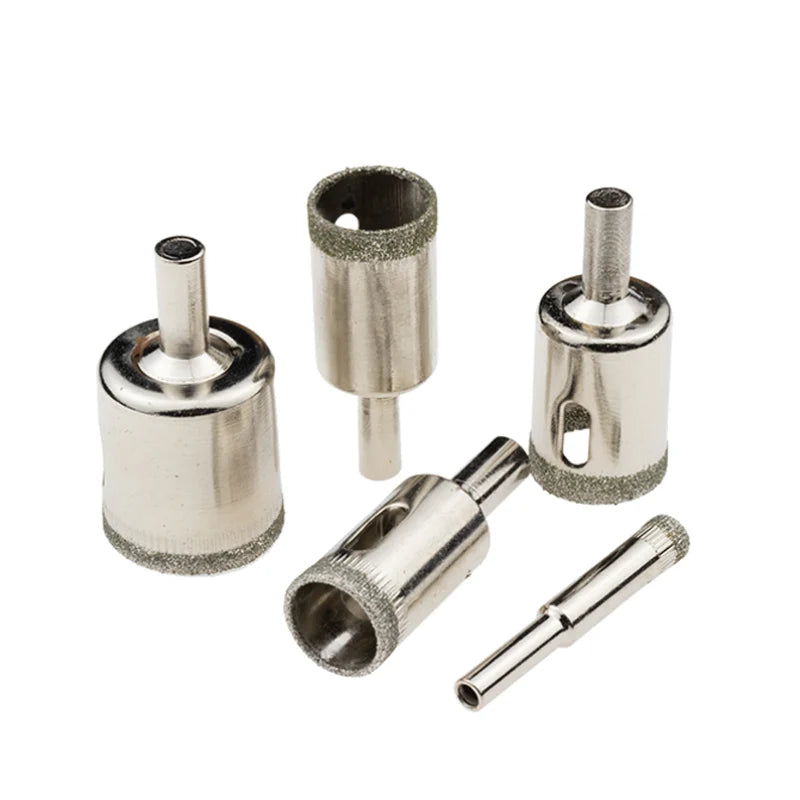 Kit Brocas Serra Copo Diamantadas - Porcelanato, Mármore e Azulejos