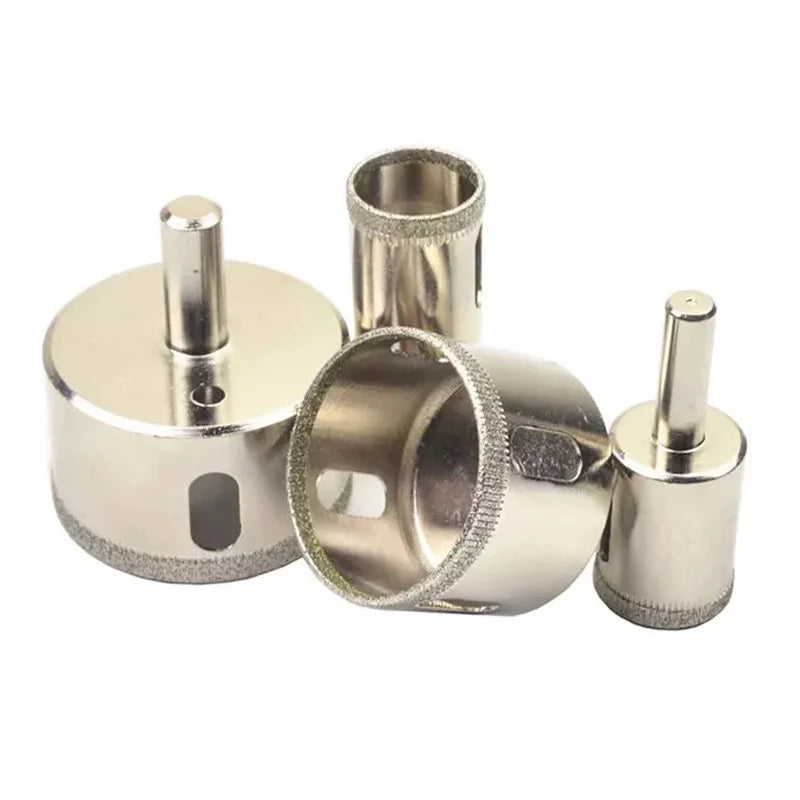 Kit Brocas Serra Copo Diamantadas - Porcelanato, Mármore e Azulejos