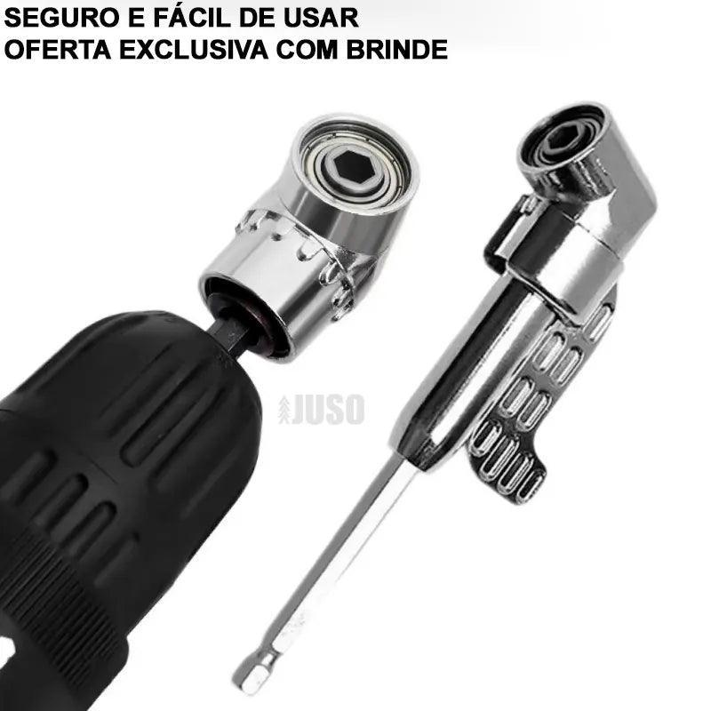 Power Drill™ Adaptador de Broca Angular 105° + Brinde