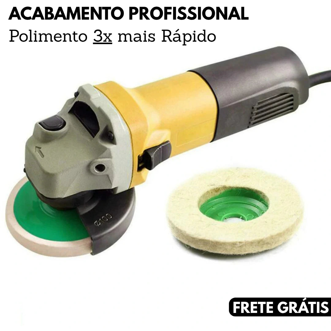 Disco de Polimento em Lã de Feltro - Macio e Eficiente