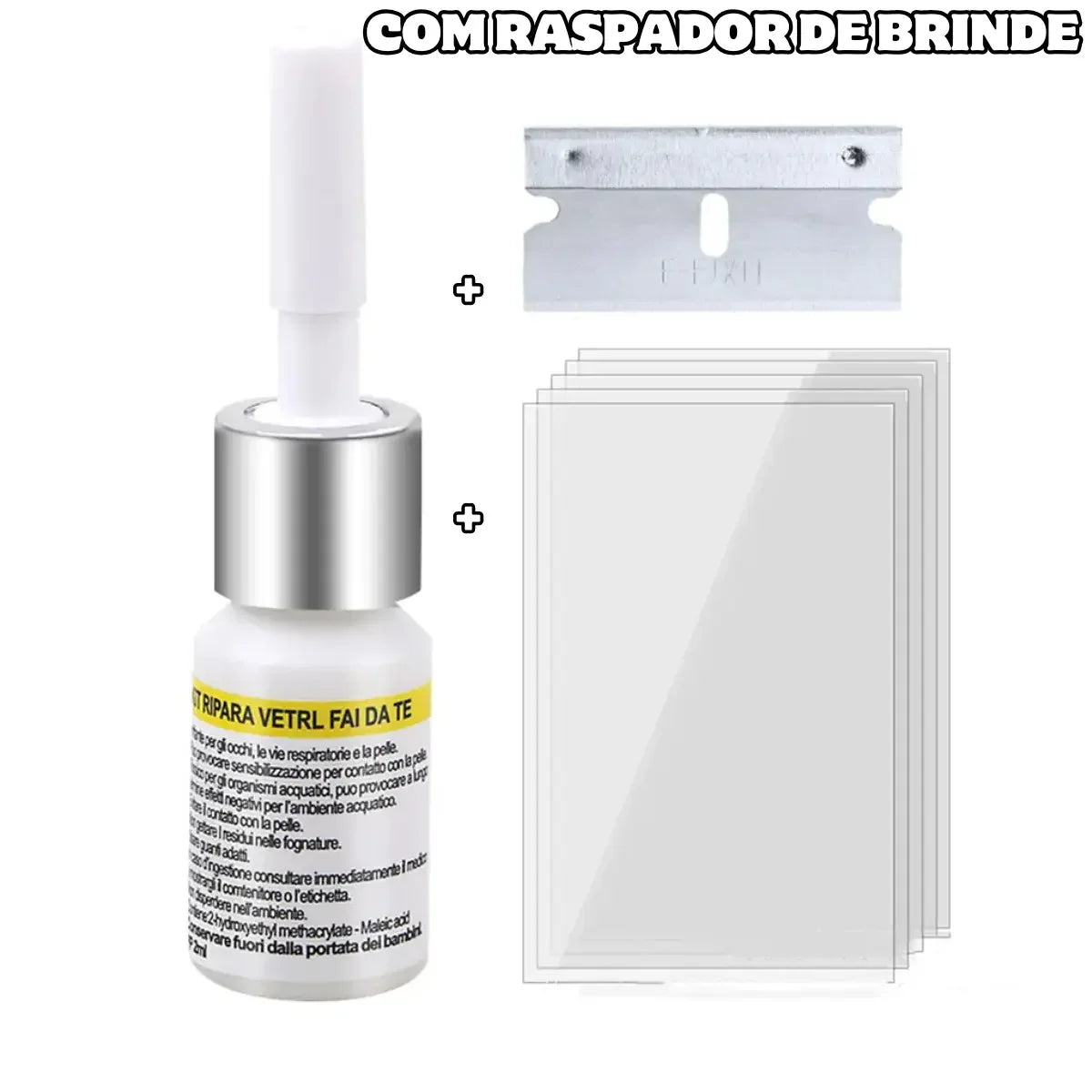 Kit Nano de Reparo de Vidros - SmartGlass