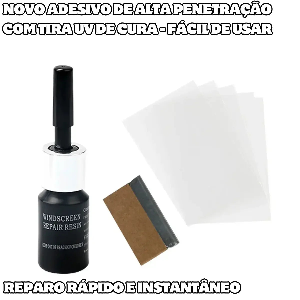 Kit Nano de Reparo de Vidros - SmartGlass