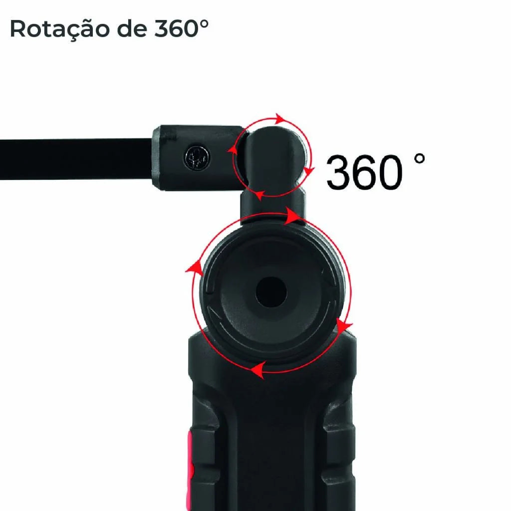 Lanterna Led Multifuncional Magnética e Recarregável - TravaLume™