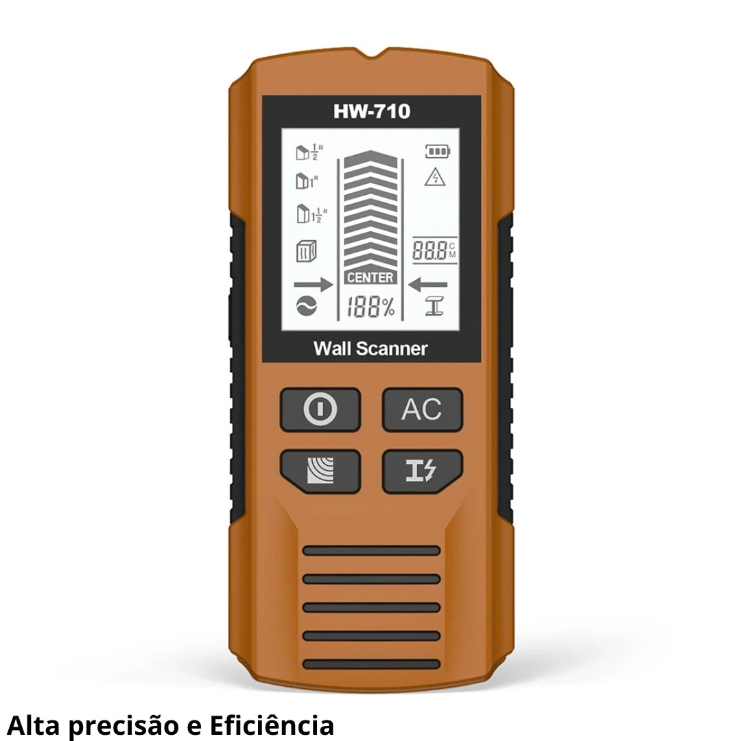detector de parede 5 em 1, detector fio elétrico parede, detector metal viga madeira, detector parede display LCD, detector parede drywall concreto, scanner parede eletricista, detector parede alarme sonoro, detector parede antes furar, detector estrutural obra, detector parede portátil leve