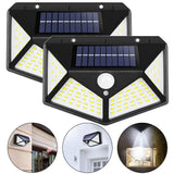 Luminária Solar LED para Jardim, Garagem e Varanda com Sensor Movimento – SunMax