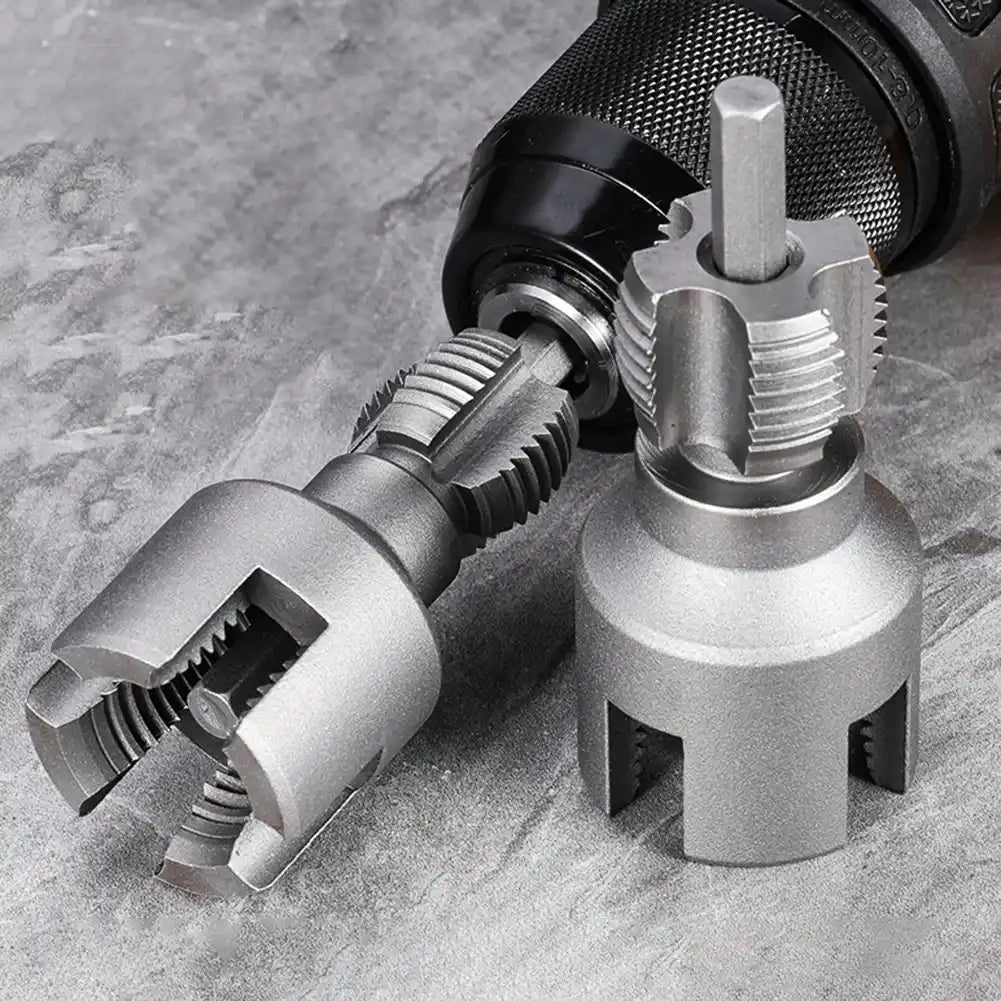 Kit Rosqueador de Tubos, PVC, MPP E PPR 2 em 1 - Interno e Externo