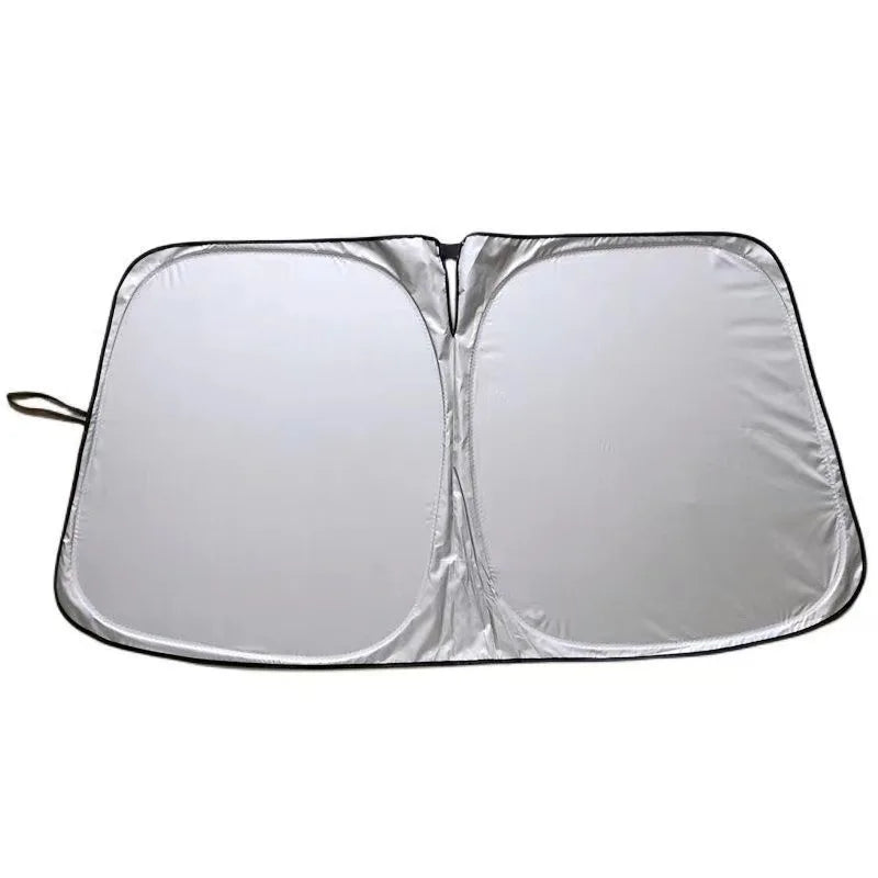 protetor solar para-brisa carro, parasol para-brisa refletivo, protetor calor carro sol, protetor para-brisa dobrável, protetor volante painel calor, parasol carro SUV caminhonete, protetor solar carro universal, protetor para-brisa pano prateado, bloqueia calor interior carro, protetor para-brisa 140x70