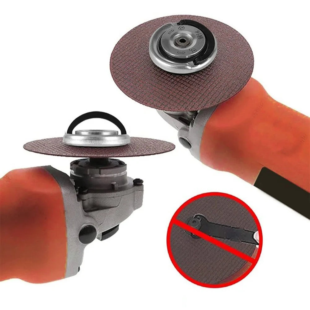 porca flange M14 esmerilhadeira, porca retenção disco esmerilhadeira, flange Milwaukee Multi Fixtec, porca M14 anti-vibração, porca trava disco angular, reposição flange esmerilhadeira, porca aço 45 esmerilhadeira, porca flange 45x9mm, trava disco esmerilhadeira segura, porca flange disco não solta