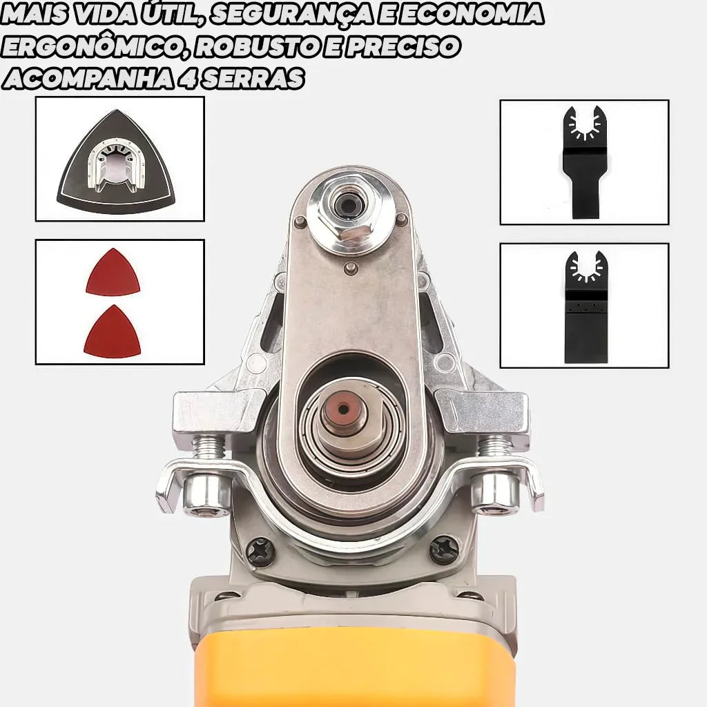 Kit Adaptador Oscilante - Multi Ferramentas + 2 Chaves de