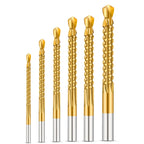 Brocas de TitaniumTwist 3 em 1 - Perfura, Corta e Lixa