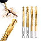 Brocas de TitaniumTwist 3 em 1 - Perfura, Corta e Lixa