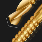 Brocas de TitaniumTwist 3 em 1 - Perfura, Corta e Lixa