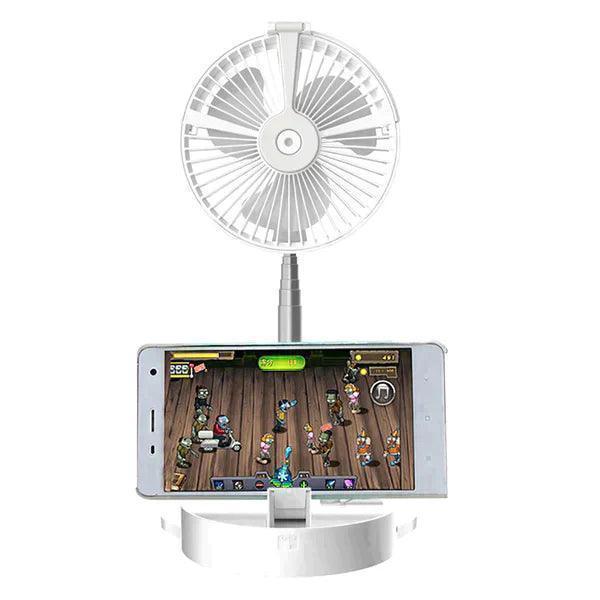 Ventilador Portátil Silencioso Inteligente Com Controle Remoto - Loja Juso