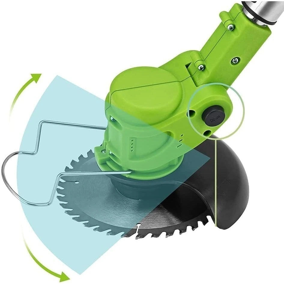 Roçadeira, Aparador de Grama Elétrica + Baterias extras