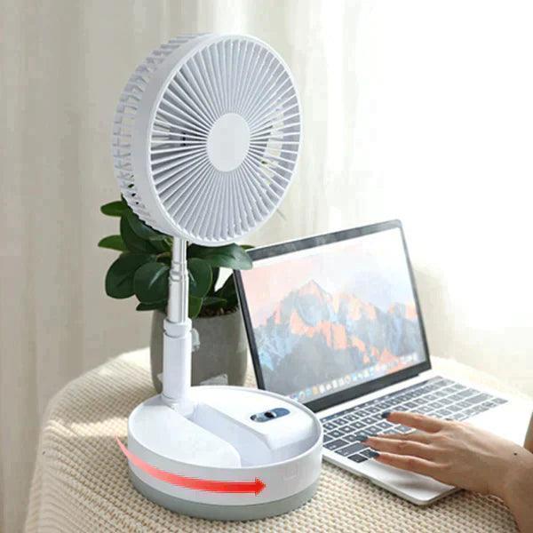 Ventilador Portátil Silencioso Inteligente Com Controle Remoto - Loja Juso
