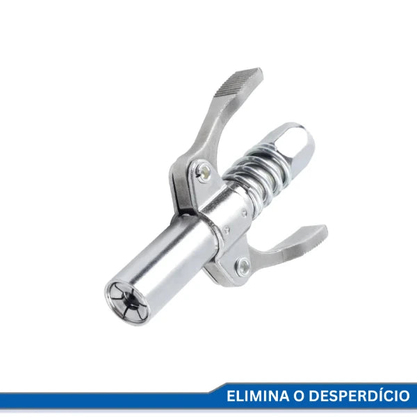 Pistola e Acoplador de Graxa de Alta Pressão - 2 em 1
