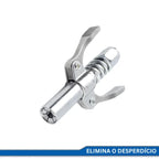 Pistola e Acoplador de Graxa de Alta Pressão - 2 em 1