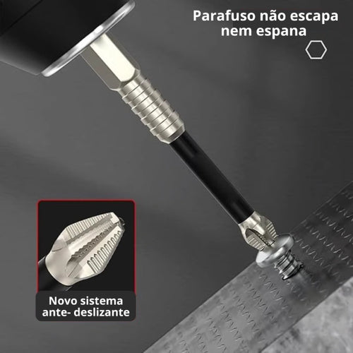 Kit Ponteiras Anti-Quebra Magnéticas — FlexCore™ [Compre 7 Leve 9]