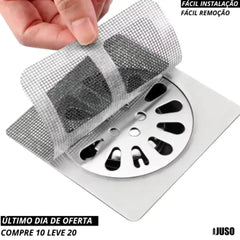 Shower Drain™  - Adesivo Anticabelo para Ralo [COMPRE 10 LEVE 20] + Brinde