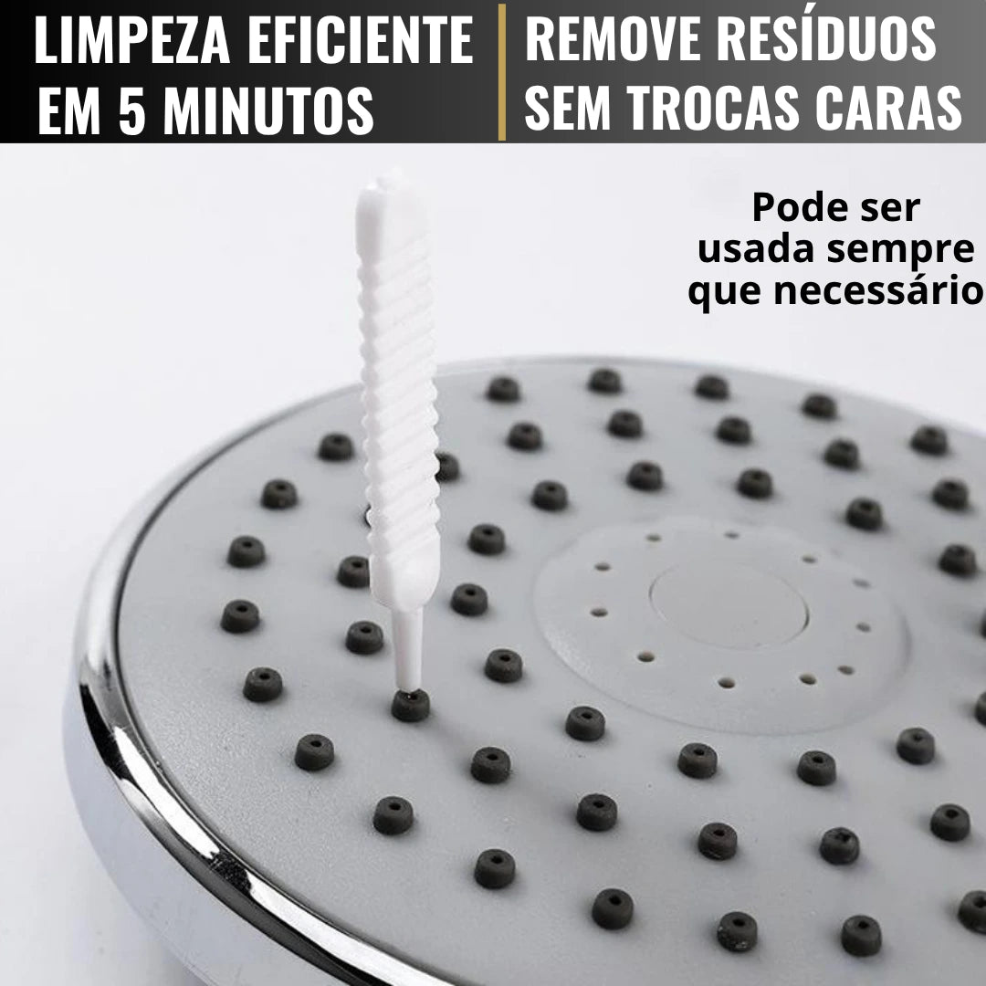 Kit Escova Limpadora de Bicos de Chuveiro e Frestas [30 Peças]