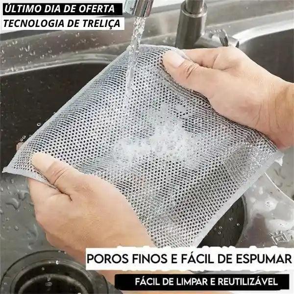 Cleaning Pano de Aço - Ultra-Limpeza [ÚLTIMAS UNIDADES]🔥