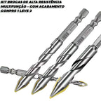 Kit Brocas Helicoidais Excêntrica de Alta Qualidade