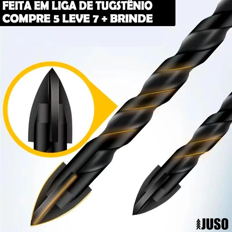 Kit de Brocas Para Porcelanato, Vidro e Cerâmica - Compre 5 Leve 7