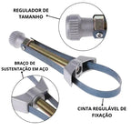 Chave de Cinta para Filtro de Óleo de Carro - Ajustável e Segura