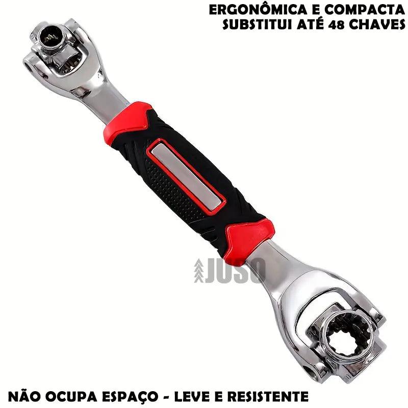 Chave Grip 360° - Universal e Multifuncional 48 Funções