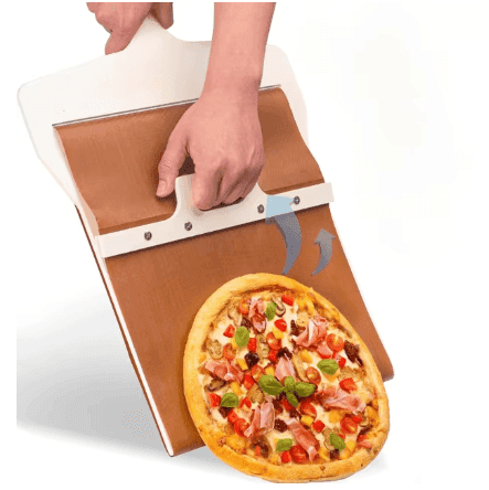 Pegador de Pizza Profissional Deslizante - Fácil e Prática