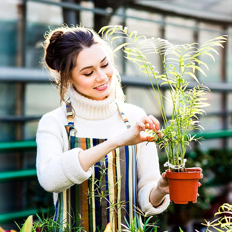Clips de Suporte de Plástico para Prender Plantas - Loja Juso