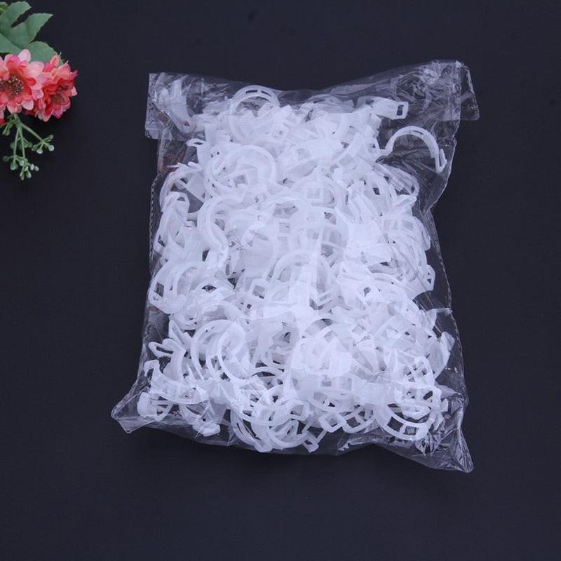 Clips de Suporte de Plástico para Prender Plantas - Loja Juso