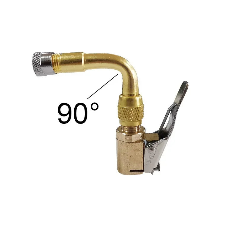 Extensor de Válvula 45°/90°/135° Motos Bicicletas e Scooters - Prático e Seguro