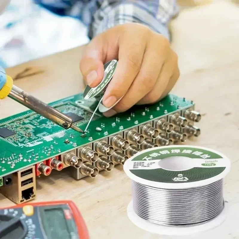 Fio de Solda para Isqueiro - Alumínio e Aço Inoxidável