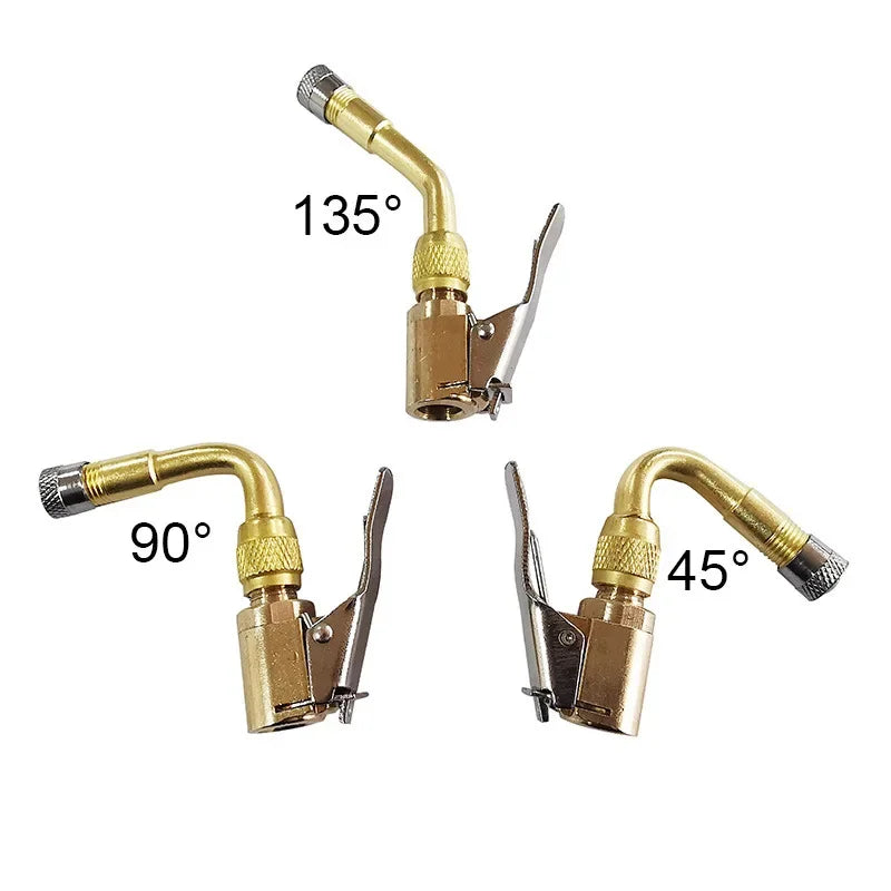 Extensor de Válvula 45°/90°/135° Motos Bicicletas e Scooters - Prático e Seguro