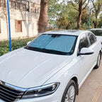 protetor solar para-brisa carro, parasol para-brisa refletivo, protetor calor carro sol, protetor para-brisa dobrável, protetor volante painel calor, parasol carro SUV caminhonete, protetor solar carro universal, protetor para-brisa pano prateado, bloqueia calor interior carro, protetor para-brisa 140x70