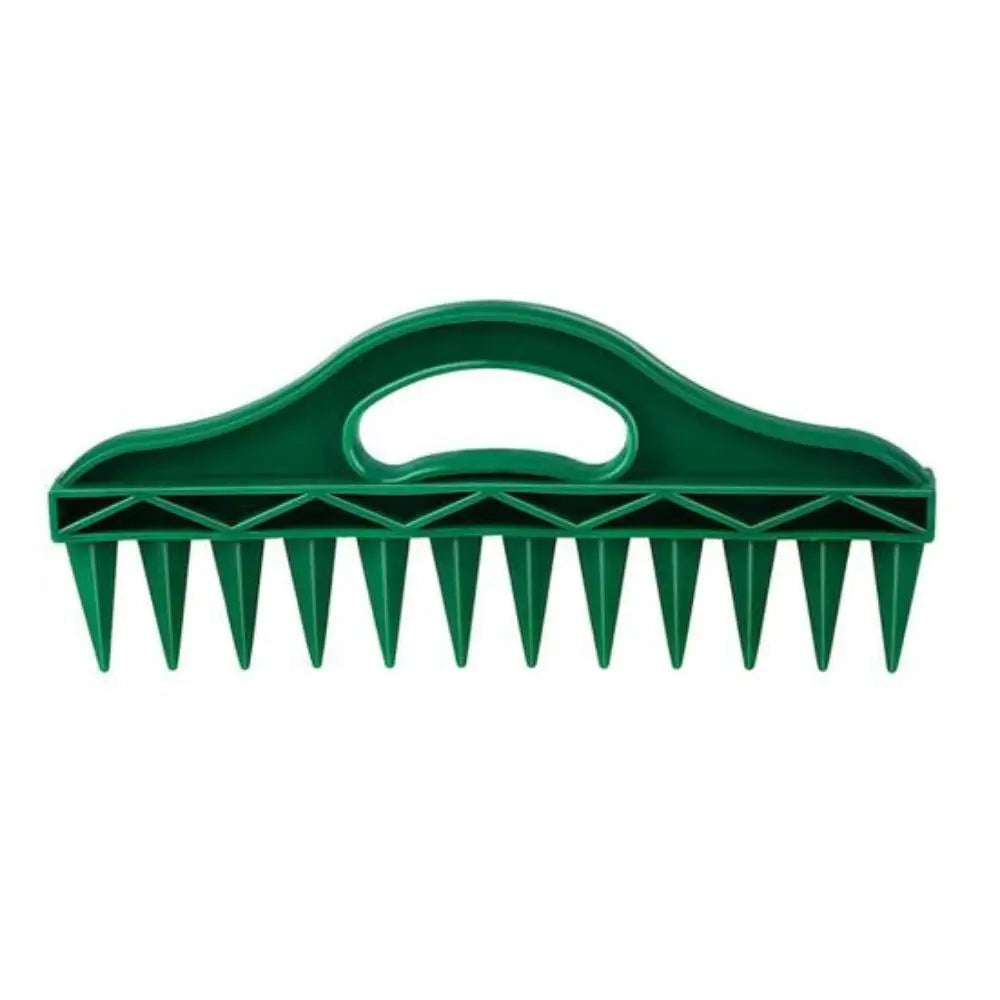 rastelo plantador sementes, plantador 12 dentes horta, ferramenta plantio fileiras, plantador sementes jardim, rastelo ergonômico horta, plantio uniforme canteiro, ferramenta horta urbana, plantador PP resistente, sementes espaçamento uniforme, ferramenta plantio vaso
